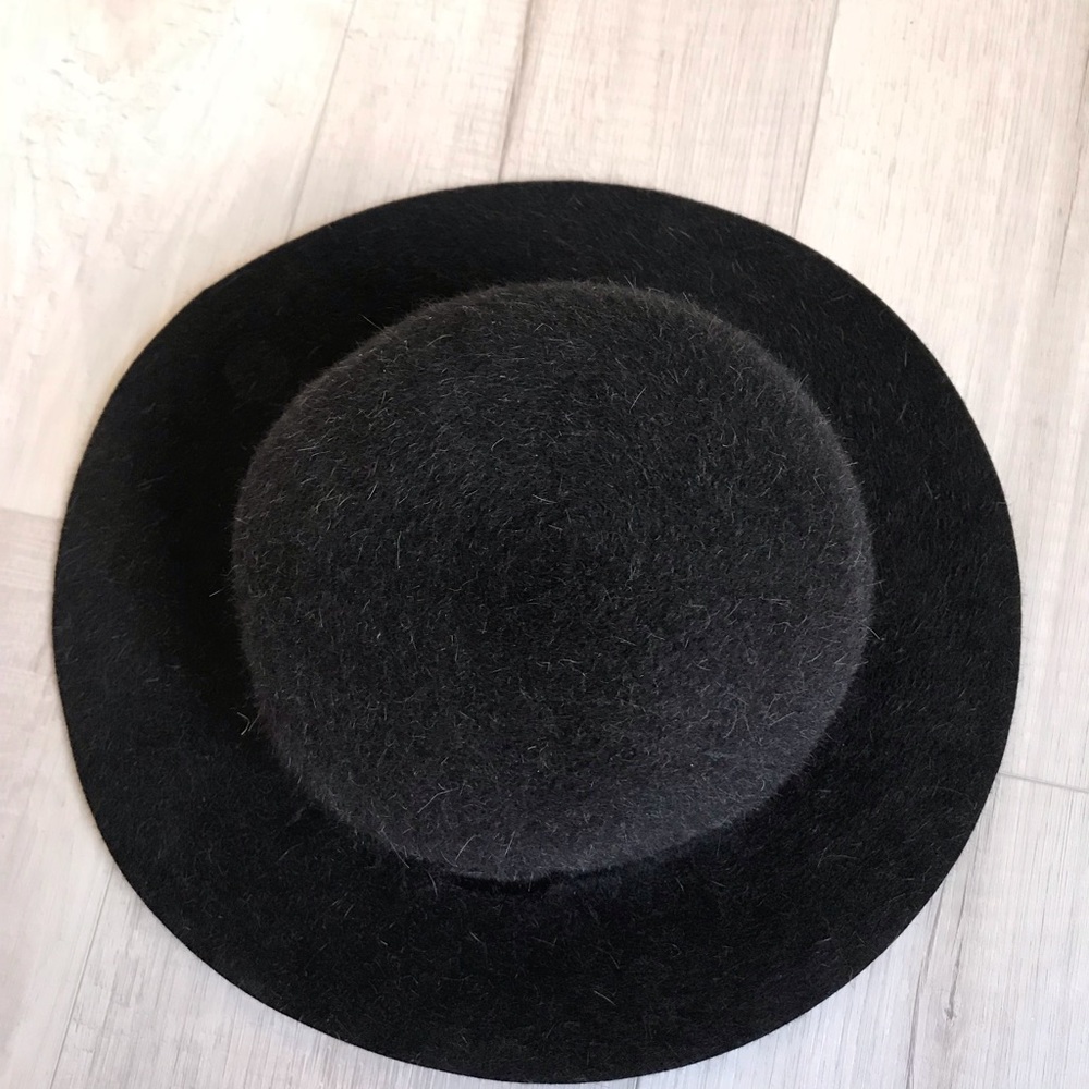 NEW Rag and Bone Fedora Floppy Rabbit Fur hat M - Picture 3 of 5